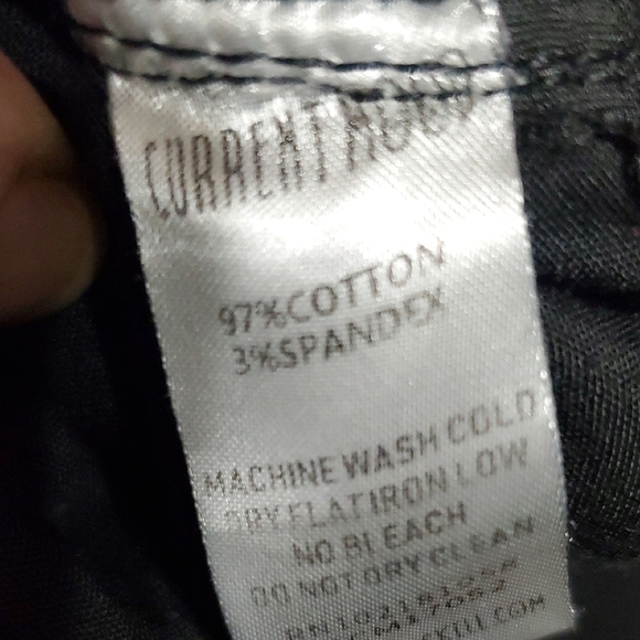 Dolls Kill Current Mood Black Straight Leg Jeans with Graphic Patches - Picture 10 of 13